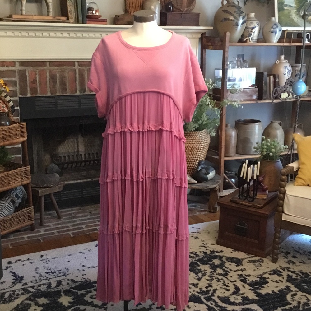 NWOT Free People Stacy Midi/ Maxi Dress